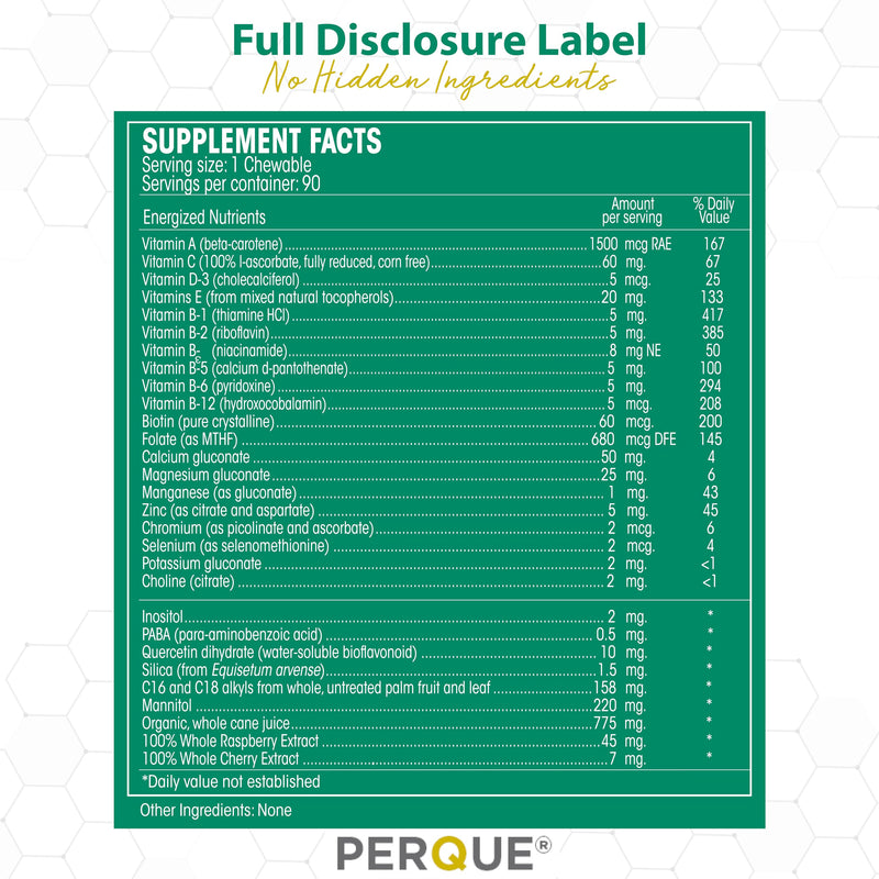 Perque Life Guard Chewables, 90 Count