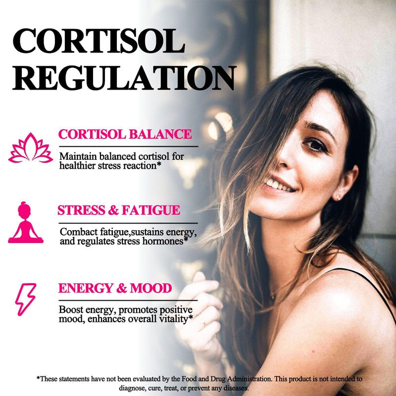 Cortisol Supplements for Women & Men, Reducer Manager Support Liquid Drops | 17-in-1 Cortisol Detox Support w. Ashwagandha, Magnesium & L-Theanine for Calm, Stress, Mood, Sleep & Focus, Vegan Non-GMO Raspberry 4 Fl/Oz (Pack of 2)