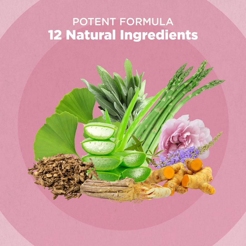 Strength & Spices Hormone Balance 100% Natural Estrogen Supplement ‚Äì 12 Ingredients w Dong Quai - 60 Vegan UK Made 1000mg Capsules ‚Äì Fertility and Menstrual Comfort - BeesActive Australia