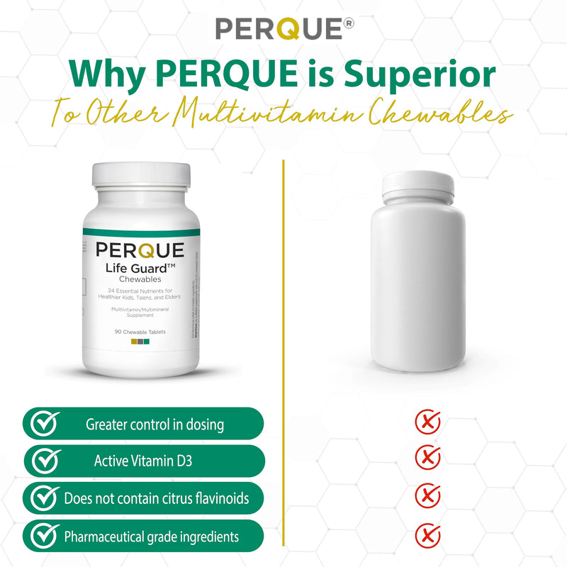 Perque Life Guard Chewables, 90 Count