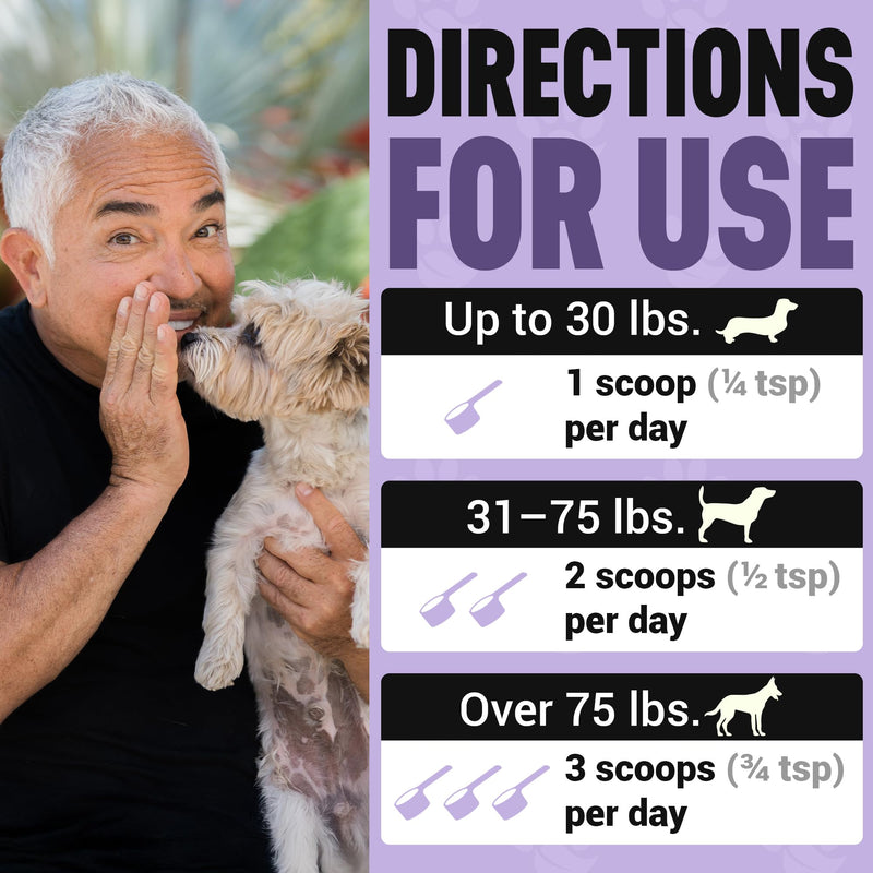 Better Dog Supplements by Cesar Millan® Puppy Defense – Natural Immune Support Powder for Young Dogs – Immunity, Gut Balance, Digestive Health & Early Wellness – 4oz, (60-Day Supply)