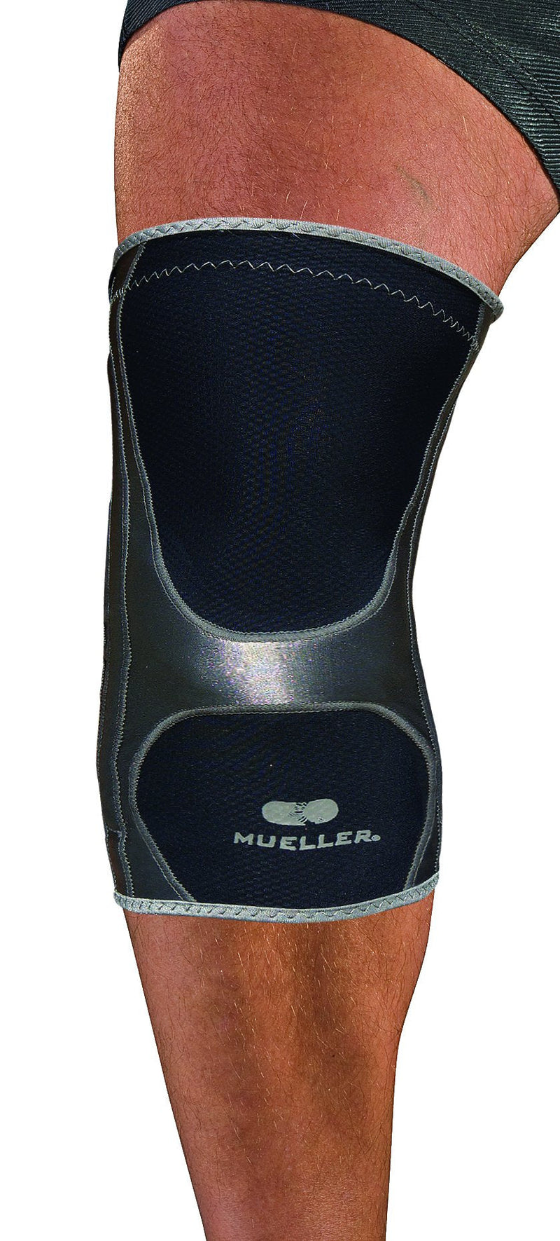 Mueller Sports Medicine Hg80 Knee Support, Knee Pain Relief Support for Men and Women, Ideal for Arthritis, Sprains, Black, Medium (Pack of 1)