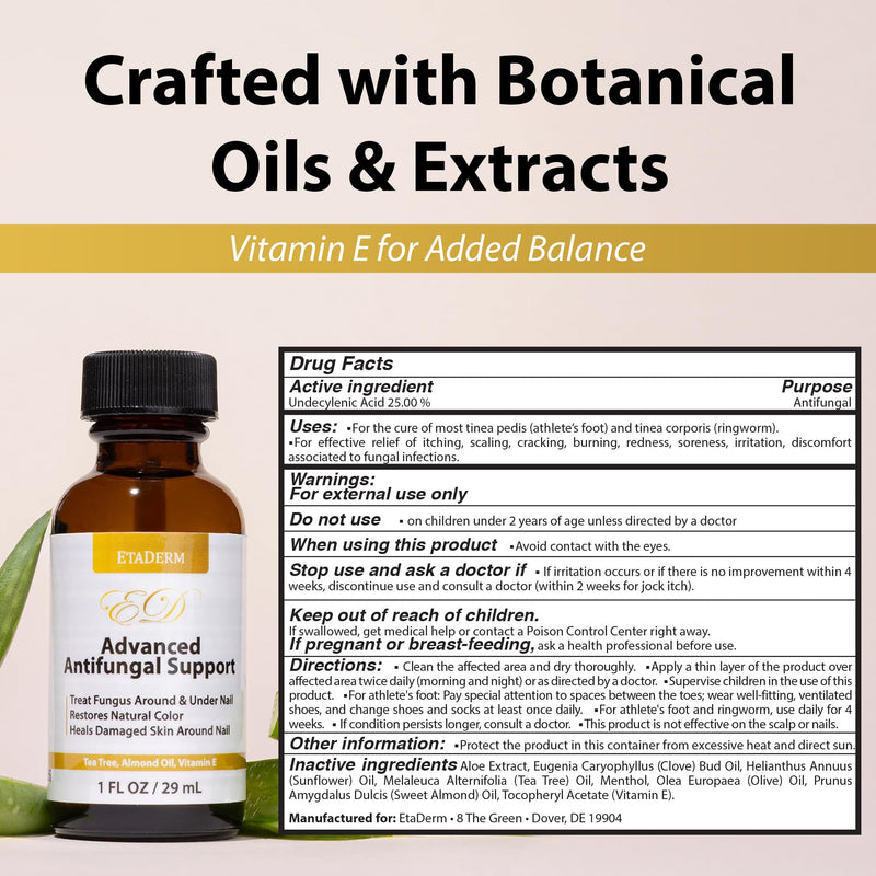 Nail Care & Repair Formula - Advanced Nail Repair for Damaged Nails Supported by Growth Oil and Enriching Serum - Promotes Polished Finish, Smooth Texture and Strengthened Nails Appearance 1 Fl Oz (Pack of 1) 1.0