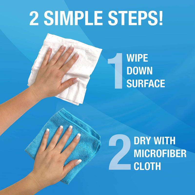 MiracleWipes for Wood Surfaces, Remove Dirt and Grime Buildup, Clean, Protect, and Polish Cabinets, Furniture, and Wood Floors, Great for Kitchen and Bathroom Cleaning Support - 30 Count 30 Count (Pack of 1) - BeesActive Australia