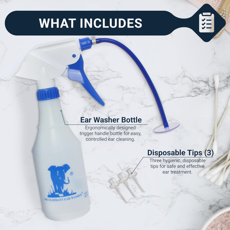 Elephant Ear Washer Bottle System By Doctor Easy - BeesActive Australia