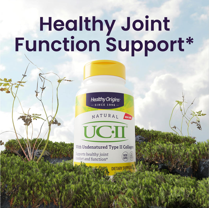 Healthy Origins UC-II Collagen 40 mg, 60 Veggie Caps 60 Count (Pack of 1)