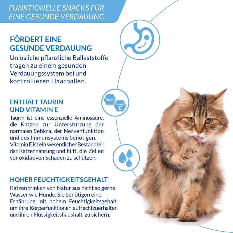 INABA Churu Hairball Control Creamy Premium Cat Treats with Taurine and Vitamin E, Chicken 56 g (Pack of 1) Hairball - Chicken 56 g (Pack of 1) - BeesActive Australia