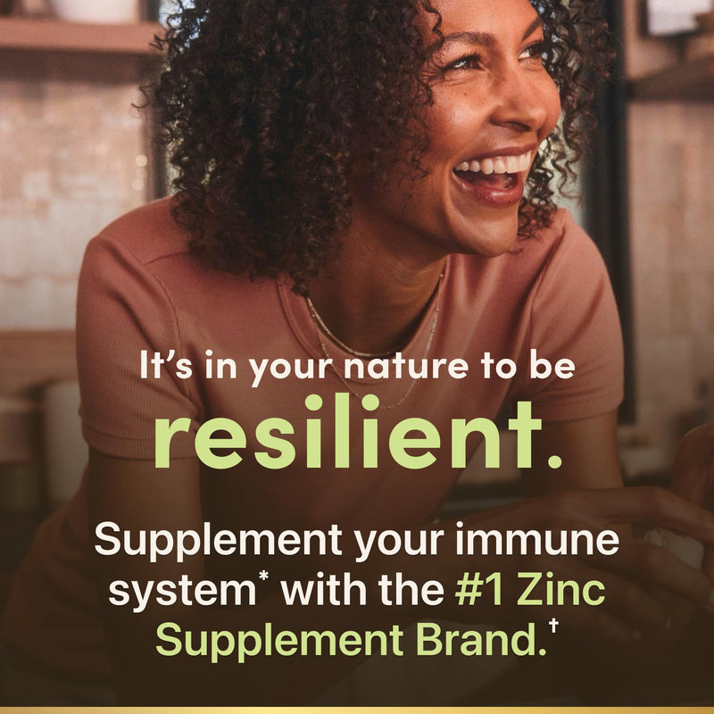 Nature’s Bounty Zinc 50mg, Immune Support & Antioxidant Supplement, Promotes Skin Health, 1 Caplet Per Day, Gluten Free, 250 Vegetarian Caplets Unflavored 250 Count (Pack of 1)