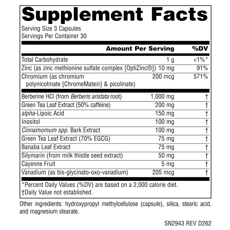 Source Naturals BerberTrim, 90 Vegetarian Capsules | Berberine Complex for Weight Management*