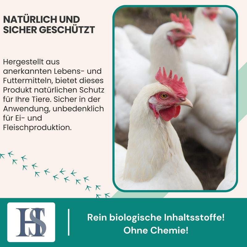 HS Spot on Bird – Care product for birds and poultry to prevent red bird mites, Nordic poultry mites, featherlings, calcareous legs etc. – 100 ml - BeesActive Australia