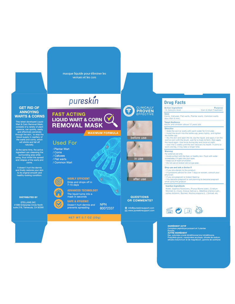 Wart Corn Removal for Feet: Salicylic Acid Plantar Wart Corn Remover Treatment for Toes Foot fingers hands - BeesActive Australia