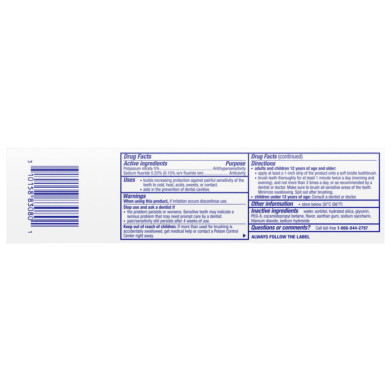 Sensodyne Pronamel Fresh Breath Enamel Toothpaste for Sensitive Teeth and Cavity Protection, Sensitivity Protection, Fresh Wave - 4 Ounces x 4 - BeesActive Australia