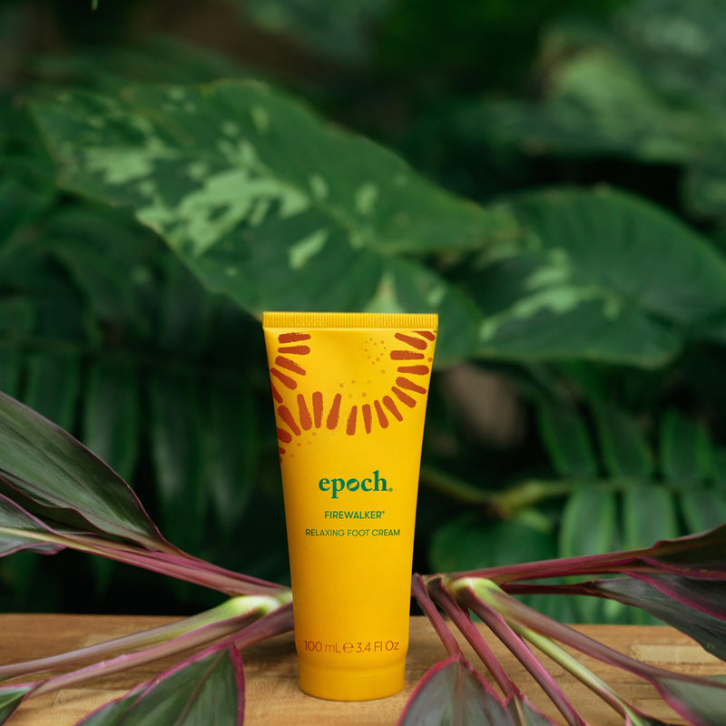 Nu Skin Epoch Fire walker Foot Cream | Infused with Hawaiian Ti Leaf & Babassu Oil | Soothes Tired Feet | Relaxing & Moisturizing Making it Travel Essentials | Foot Care | 3.4 Fl Oz | 2 Pack 3.4 Fl Oz (Pack of 2) - BeesActive Australia