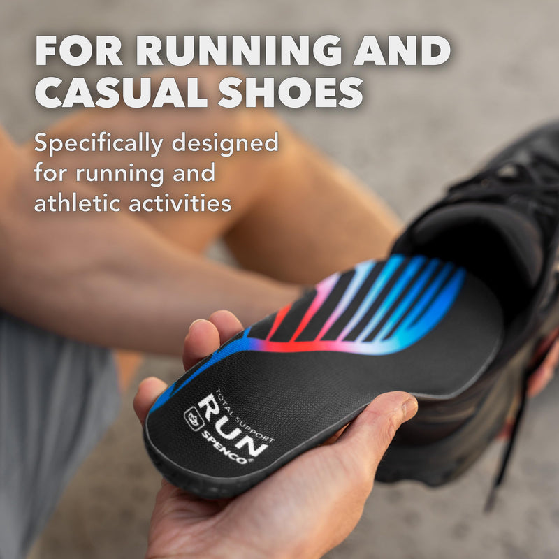 Spenco Total Support Run Shoe Insole Men's 12-13.5/ Women's 13-14.5 - BeesActive Australia