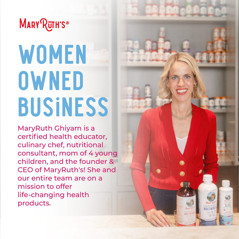 MARYRUTH'S Multivitamin Liposomal for Women 40+ | Womens Multivitamin Liposomal | Immune Support Supplement | Menopause Support| Methylated Multivitamin | Vegan | Sugar Free | Non-GMO | 15.22 Fl Oz | 15.22 Fl Oz, Sugar Free