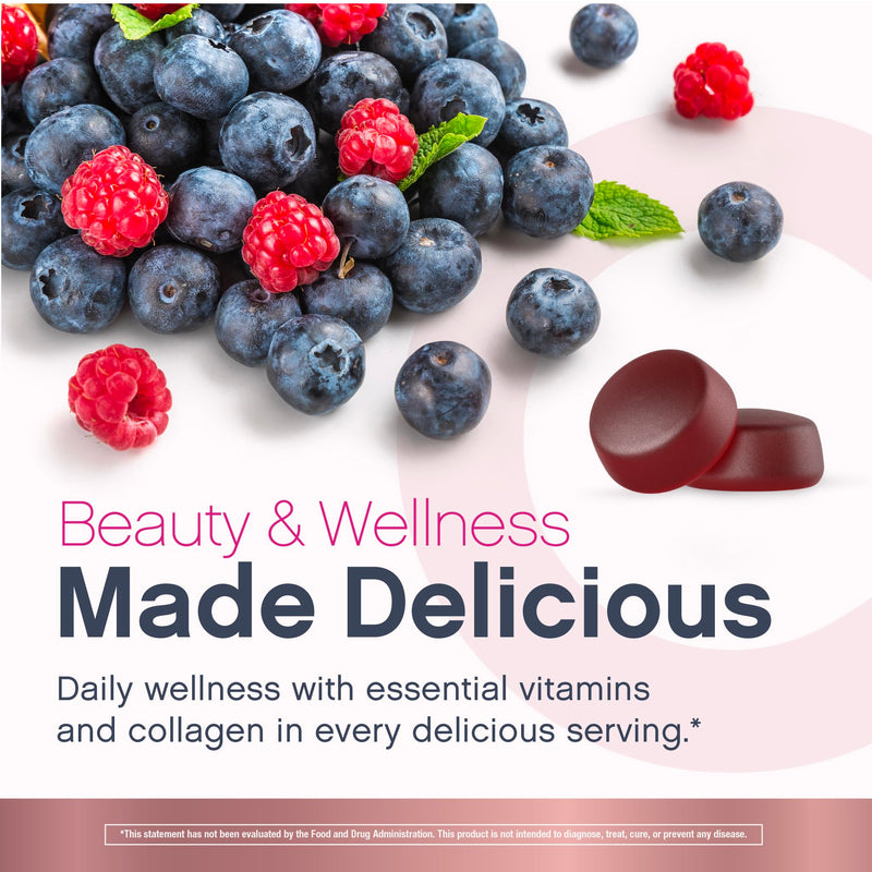NeoCell Womens Multivitamin Gummy | 80 Gummies | Multi with Advanced Collagen | with Essential Minerals | Berry Flavor
