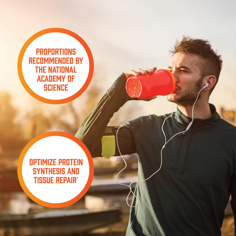 NOW Sports Nutrition, Amino-9 Essentials™ Powder, Enhanced Protein Synthesis, Amino Acids, 330-Grams
