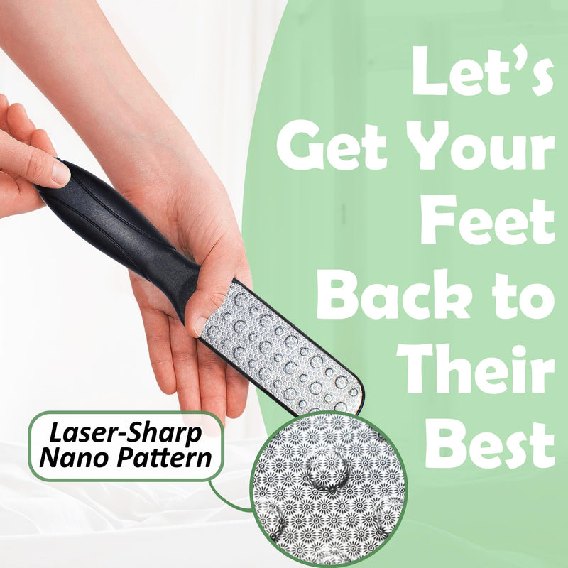 Callus Remover Gel & Double-Sided Foot File: 8 oz Extra Strength Callus Remover for Feet, Foot Callus Remover Care, Pedicure Tools Supplies, Spa Kit, Dead Skin Scrubber 8 oz Gel Double Sided File - BeesActive Australia