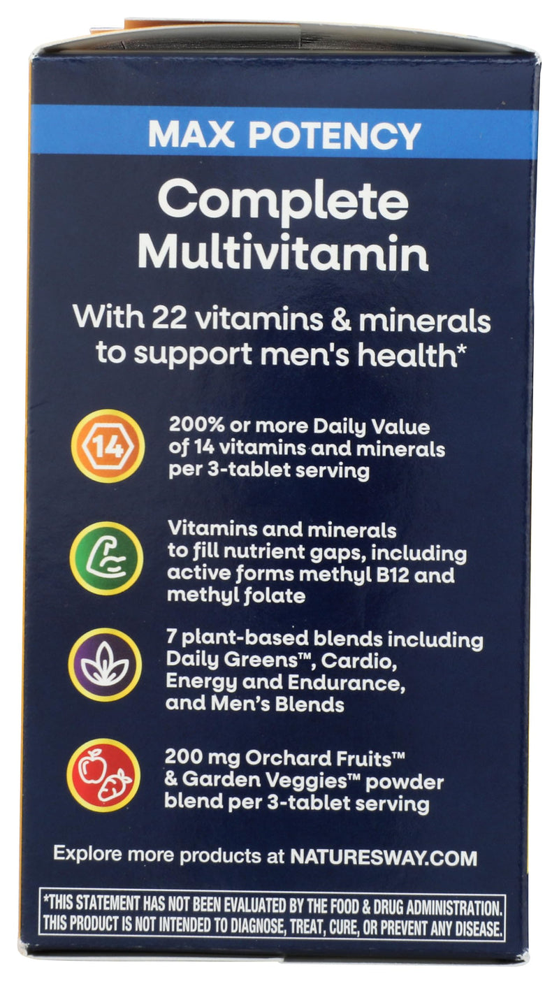 Nature's Way, Multivitamin Alive Energizer Mens, 90 Capsules