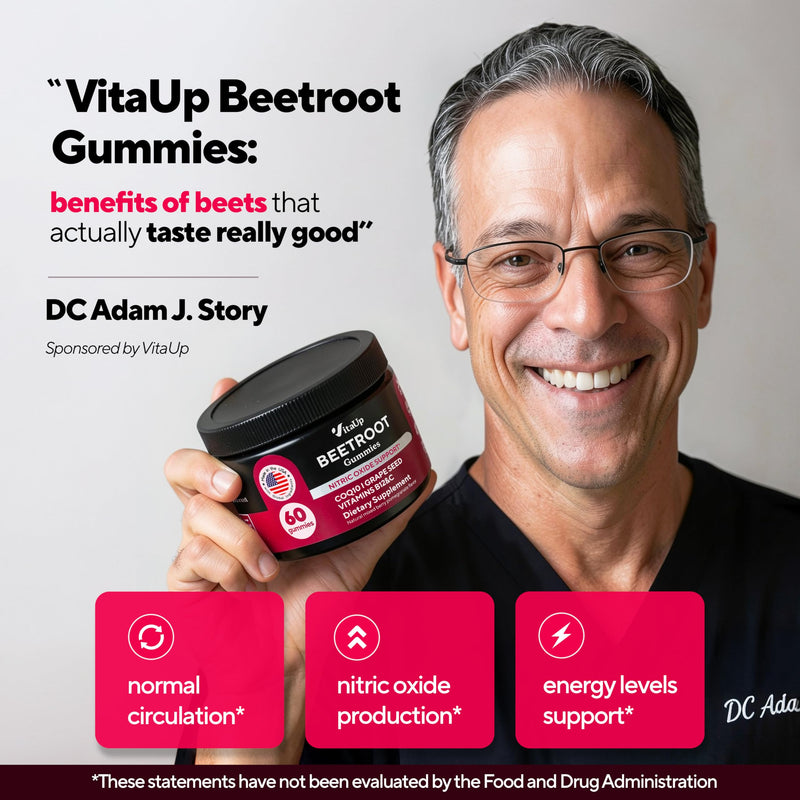 Beet Root Gummies – Beetroot Gummies with CoQ10, Grape Seed, Vitamin C, B12 & B3 – Beets Gummies for Circulation, Energy & Immune Support – 60 Beets Chews – Pack of 3 180 Count (Pack of 1)