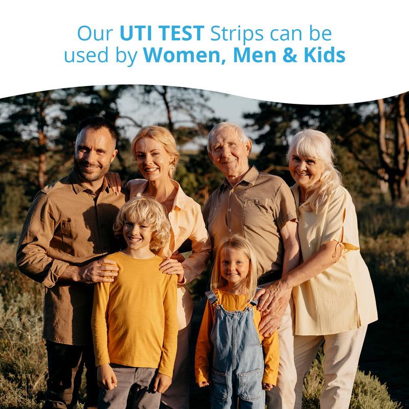 5-in-1 UTI Test Strips ‚Äì Full Panel Test for Women, Men & Kids ‚Äì Leukocytes, Nitrite, pH, UTI Severity (Protein) & Ketones ‚Äì Identify Urinary Tract Infections at Home ‚Äì 50 Strips UTI Kit - BeesActive Australia