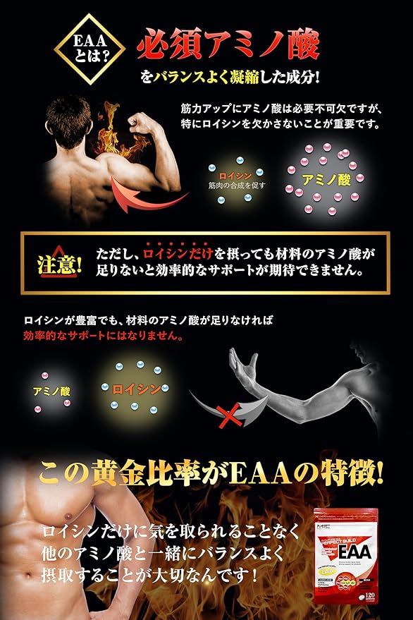 Perfect Build EAA Leucine Enhanced EAA Supplement 3000mg + HMB + EMR Made in Japan 30 days supply (1) - BeesActive Australia