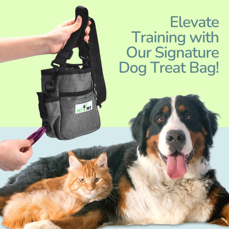 Pet N Pet Dog Treat Pouches For Pet Training, Dog Treat Bag, Dog Training Treat Pouch, Dog Treat Holder, Treat Bag, Dog Training Bag, Dog Treat Pouch Small, Treat Bag For Dog Training Grey Training Pouch - BeesActive Australia
