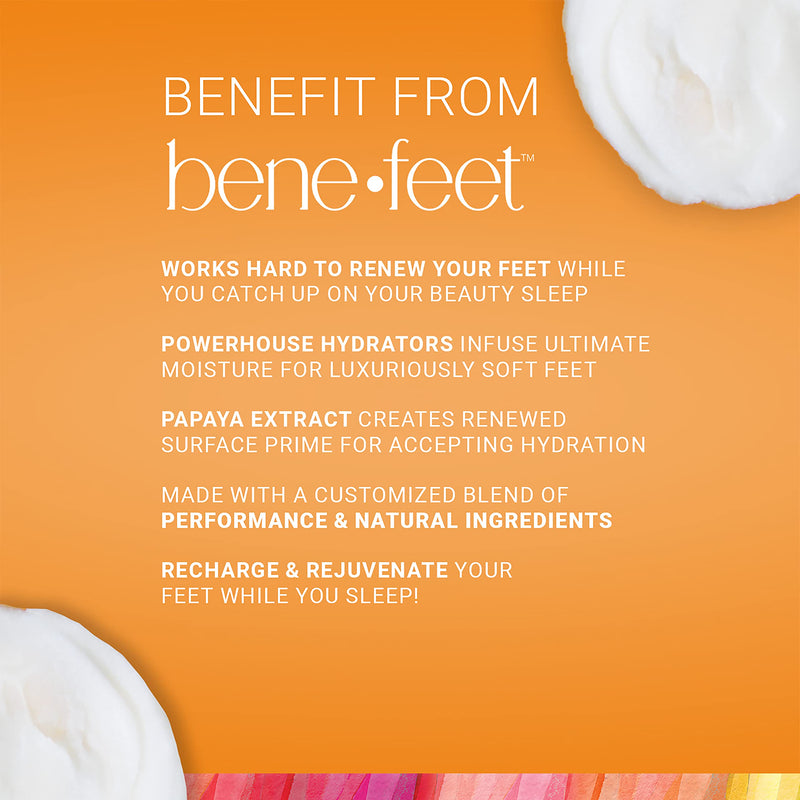 Benefeet Sweet Dreams Overnight Foot Repair - Night Cream for Detox, Moisturize & Soften Dry Cracked Skin, With Apple Cider Vinegar, Turmeric & Borage Oil, 4oz 4 Ounce (Pack of 1) - BeesActive Australia