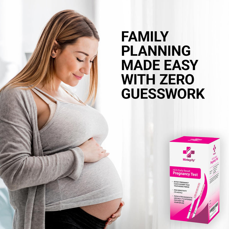 25 Pack Pregnancy Test Strips, Rapid and Accurate Results 1 Count (Pack of 25) - BeesActive Australia
