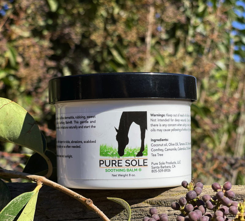 Wound Care Ointment for Horses and Dogs - Pure Sole Soothing Balm - Animal Wound Care for Cuts, Sores and Sweet Itch with All Natural Ingredients - 8 oz - BeesActive Australia