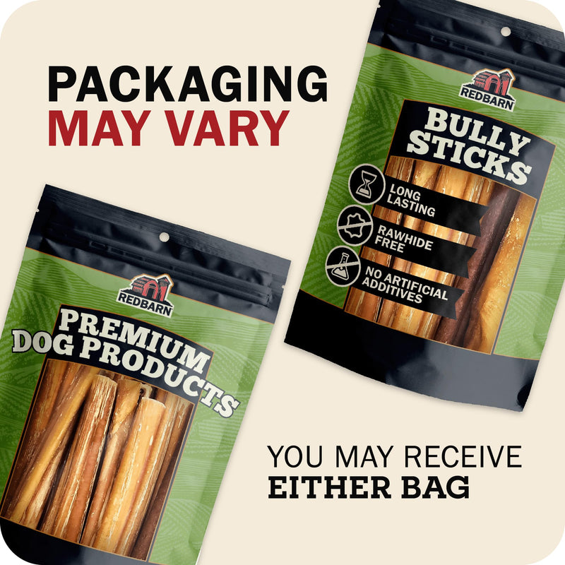 Redbarn Pet Products All-Natural 4" Bully Stick Rings for Dogs - Premium Grain-Free & Rawhide-Free Single Ingredient Long Lasting Low Odor Dental Treat for Chewers - 3 Count (Pack of 2) 3 Count (Pack of 2)