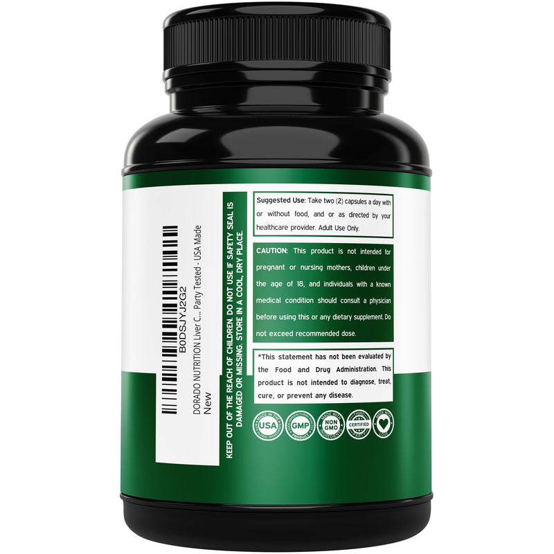 Liver Cleanse Detox & Repair (27 in 1 Formula - Milk Thistle, Dandelion Root, Turmeric, Artichoke Extract & More) - Detox Cleanse Supplement, Liver Support for Adults, Vegan - 60 Capsules - BeesActive Australia