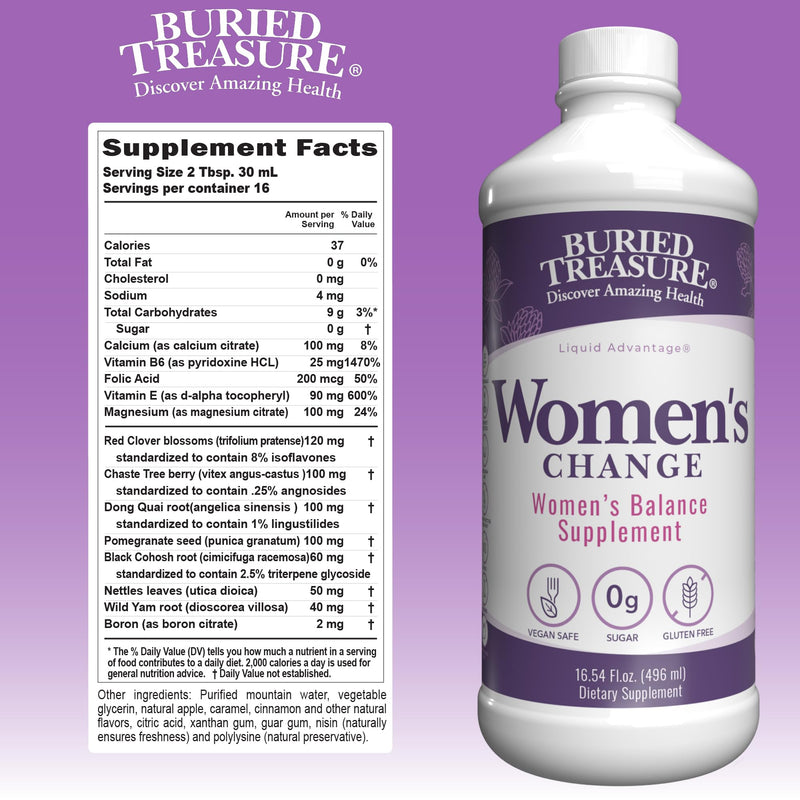 Buried Treasure - Women's Change - Balance Supplement
