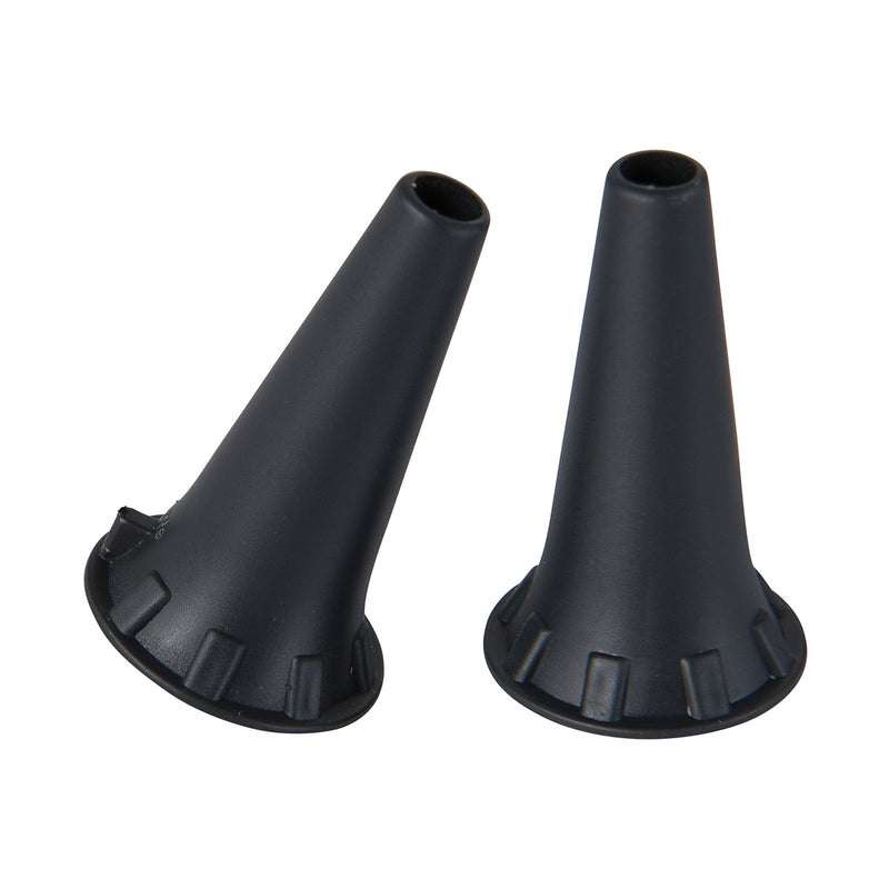HealthSmart Disposable Otoscope Tips Ear Specula for KaWe PICCOLIGHT Otoscope 4.0mm, Black, 100 Count - BeesActive Australia