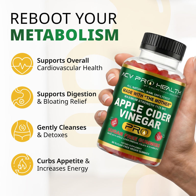 ACV with Sugar Makes No Sense! Apple Cider Vinegar Gummies Sugar Free Low Carb Advanced Keto Acv Gummies Keto Gummy Detox Cleanse (90 Count)
