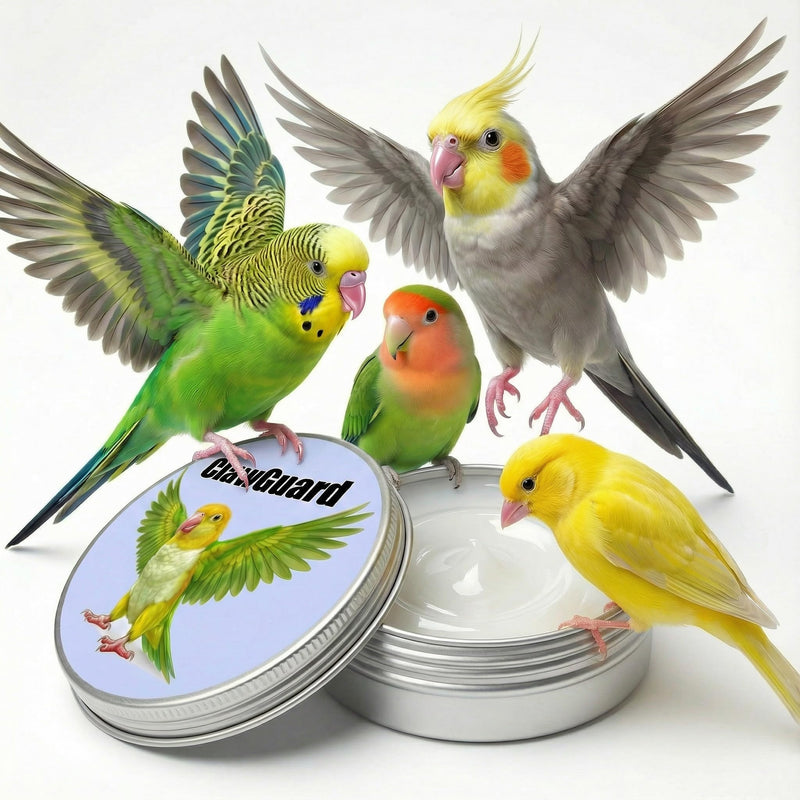 RONDURE Avian Beak Oil & Claw Balm – Bird Moisturizer Care for Dry Beak, Feet & Claws, Gentle Skin Care for Budgies, Cockatiels & Parrots, 2.6 oz