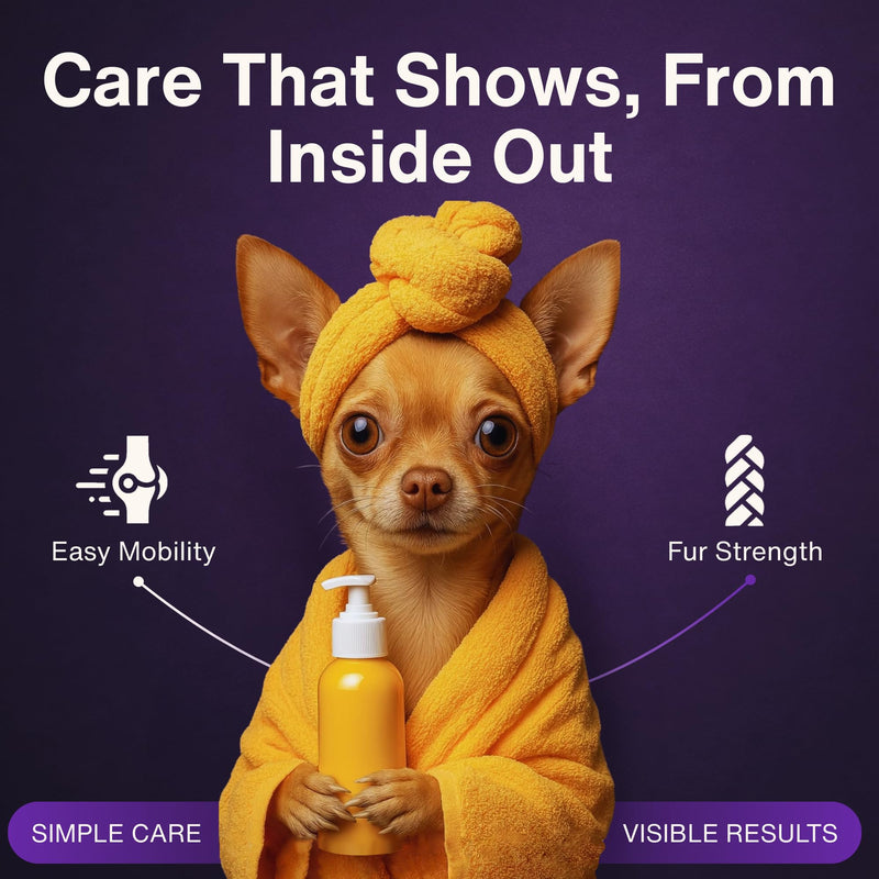 Dr. Flex Collagen Powder for Dogs | 300g Bovine & Marine Collagen | Joint & Mobility Support for All Dogs | High Strength Vitamin B Complex (B1 B2 B3 B5 B9 B12) | Aids Skin, Coat Health & Digestion Collagen Complex