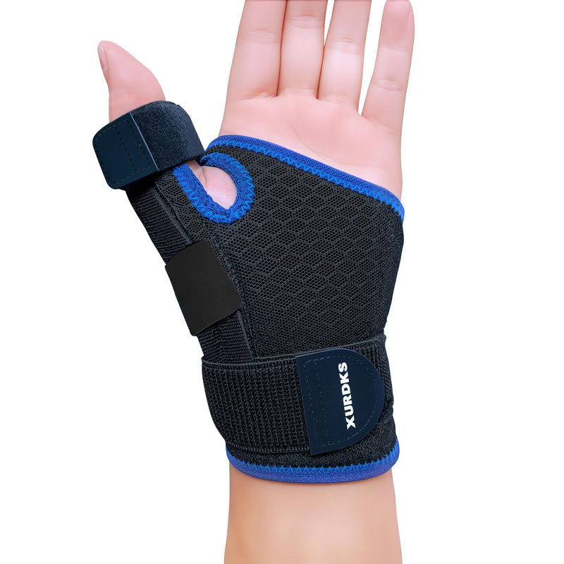 Adjustable Ergonomical Thumb Spica Splint Thumb Stabilizer for Right Hand or Left Hand,Thumb Brace Thumb Support for Trigger Finger,Arthritis,Sprains,De Quervains Tenosynovitis,CMC Pain (M/L) M/L
