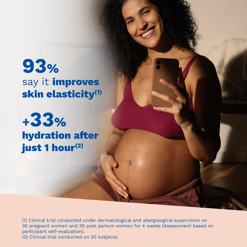 Mustela Maternity Stretch Marks Oil - with Natural Avocado, Maracuja & Sunflower Oil - EWG Verified, Vegan & Fragrance Free - 3.55 fl. oz. New Packaging