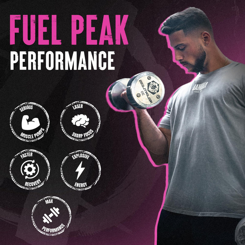 Animal Pump NS Stim-Free Pre-Workout – 6g L-Citrulline + 1.5g Nitrosigine for Pumps, Beta-Alanine & Electrolytes for Endurance, Caffeine-Free Focus, Men & Women – Dragon Berry, 20 Servings