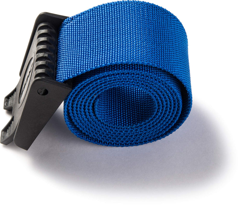 Cressi Nylon Weight Belt with Hard Plastic Buckle for Freediving and Spearfishing- Kos - Designed in Italy by Cressi Blue - BeesActive Australia