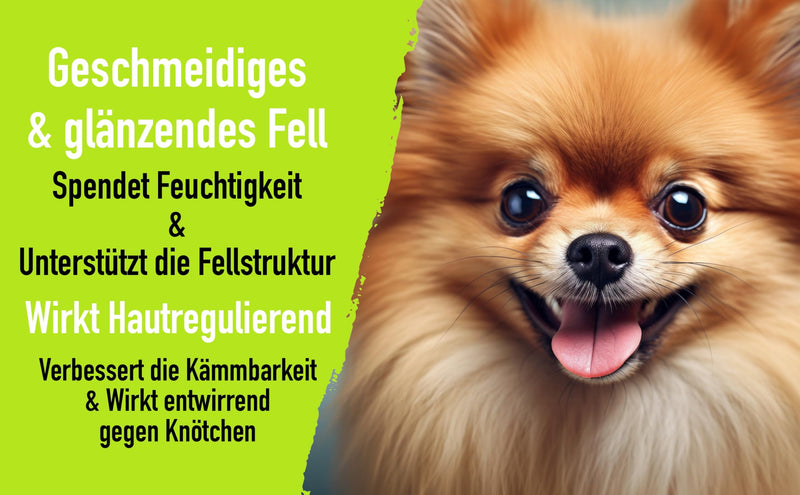 FellBuddies® fur care spray - ideal care for tangles and knots - improves suppleness and combability Gentle dog natural cosmetics - BeesActive Australia