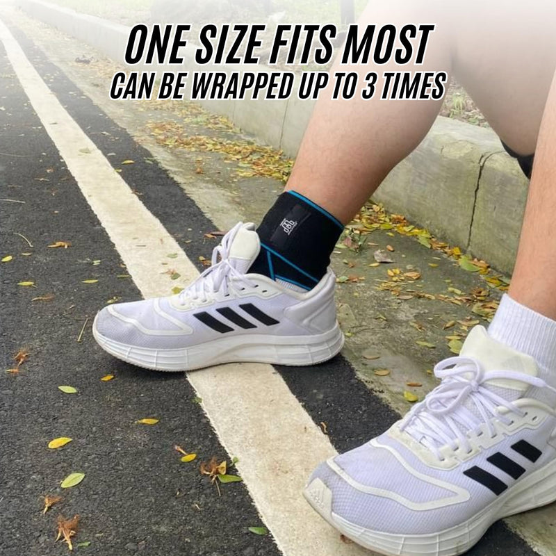 MDUB Ankle Support Wrap 1 Pack, Achilles Tendonitis Pain Relief Planter Fasciitis Support Brace, Hiking, Soccer, Basketball, Running, Tennis, Volleyball & Pickleball - BeesActive Australia