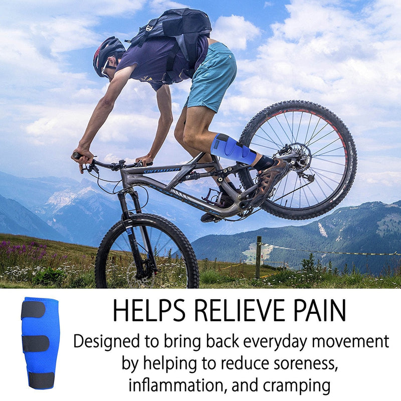 ROXOFIT Calf Brace for Torn Calf Muscle and Shin Splint Pain Relief for Men and Women - Adjustable Neoprene Compression Support Wrap - BeesActive Australia