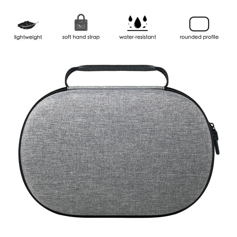 DDgro Apple Vision Pro Carrying Case - Ultimate Travel Solution for Your VR Headset (Grey) Grey - BeesActive Australia