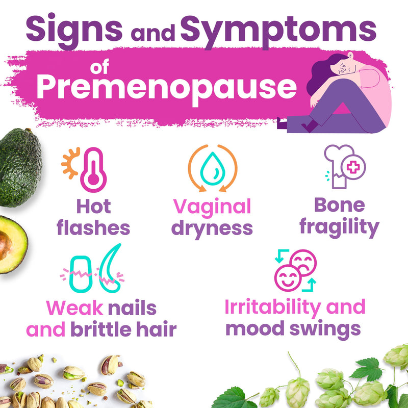 Climafort Menopause Support | Hot Flashes & Night Sweats | Hops | 1 Daily | Menopause relief pills with vitamins & minerals | Hormone-free, soy-free | Perimenopause support | 30 capsules | 1 month