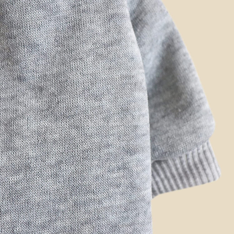 Cat Sweaters Shirts for Cats - Hairless Cat Cotton Tshirts Pet Clothes - Pullover Kitten T-Shirts with Sleeves - Cats & Small Dogs Apparel (Light Grey, Medium) Light Grey - BeesActive Australia