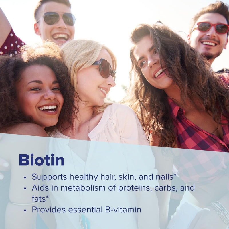 Superior Source Biotin 5000 mcg Sublingual Dissolving Tablets - Daily Supplement Supports Hair Health & Growth, Healthy Nails & Skin - 100 Count