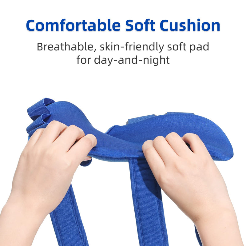Fanwer Resting Hand Splint, Stroke Hand Therapy Equipment for Stroke Recovery Patients, Carpal Tunnel Syndrome, Arthritis, Tendinitis, Metacarpal Breaks (Large Left) Large Left