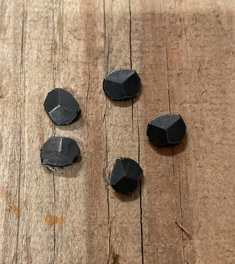 Metal Magery 1" Wrought Head Nails Decorative Antique Rose Head Nail QTY: 25 - BeesActive Australia